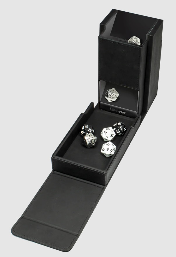 Ultra Pro Alcove Tower Dice Rolling & Storage - Jet Black